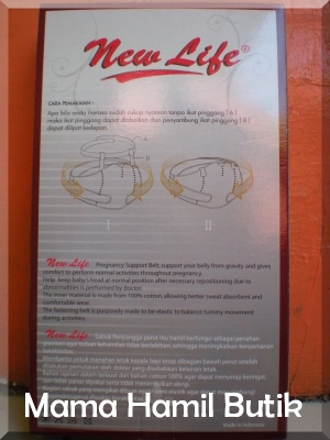 New Life - Penyangga Perut Saat Hamil 